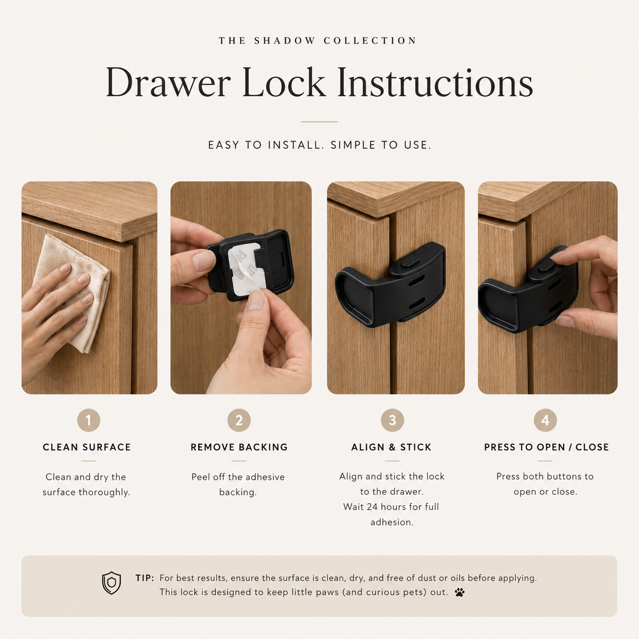 Drawer Lock