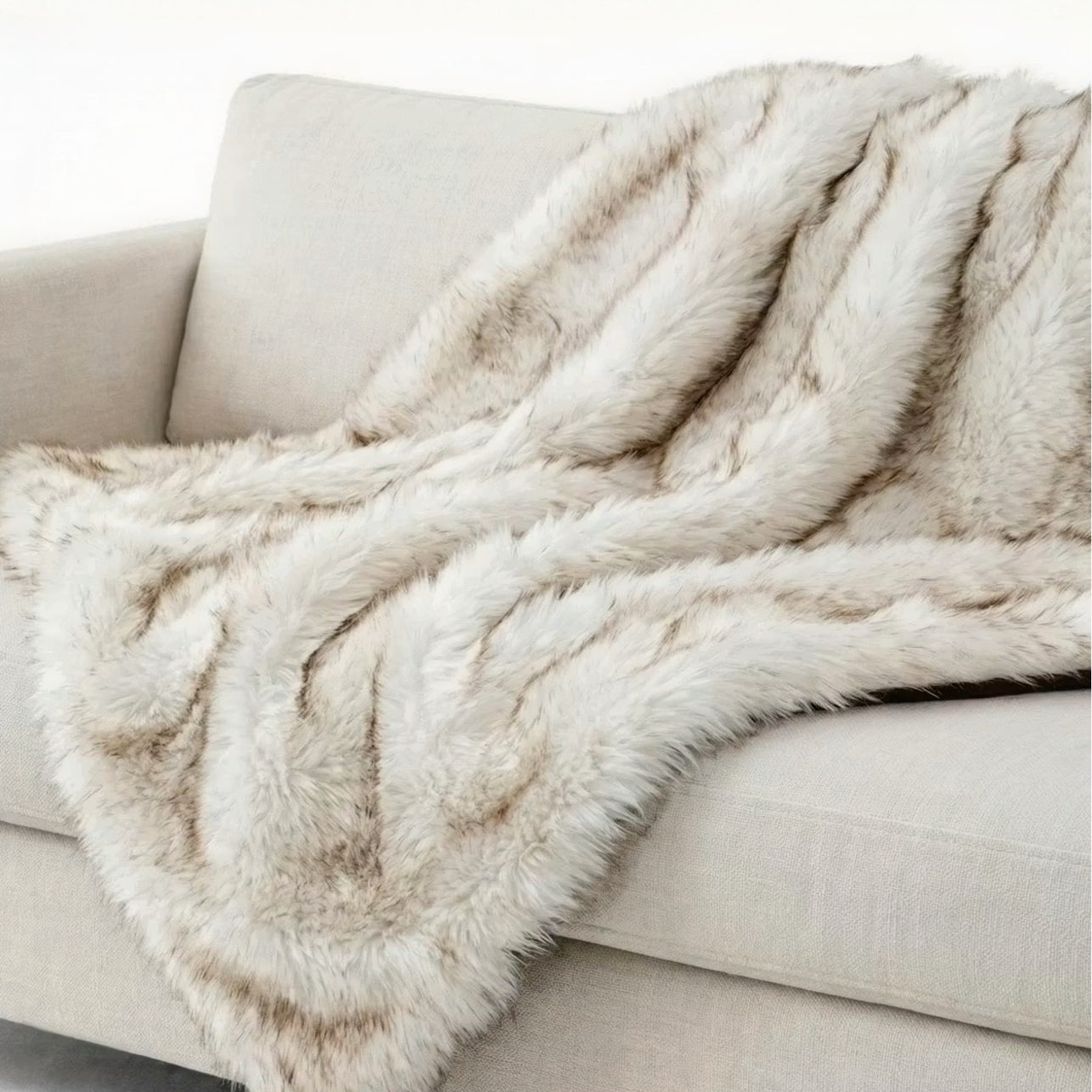 Pup Protector — White with Brown Accents