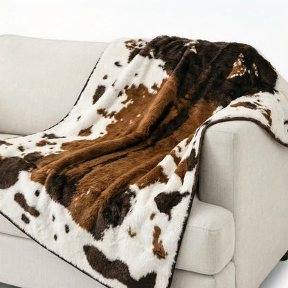 Pup Protector — Brown Faux Cowhide